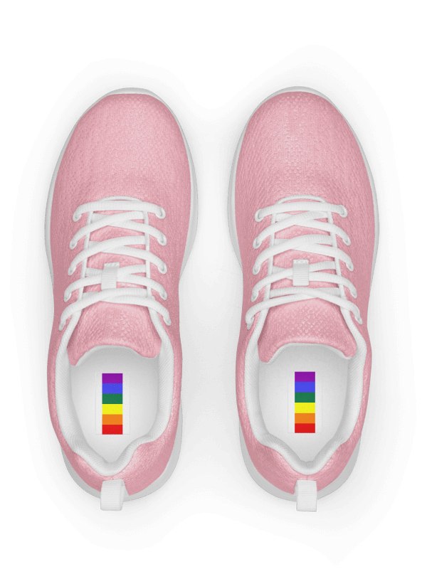 Women's Pink Athletic Shoes Lace-up Sneakers product image (3)