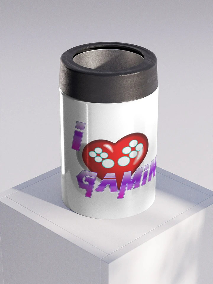 The i heart GAMING koozie product image (1)