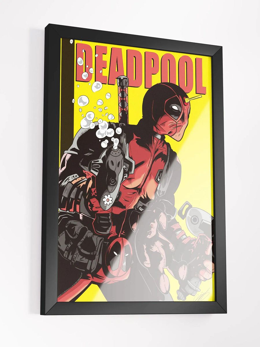 Deadpool Teddy Print (Framed) product image (3)