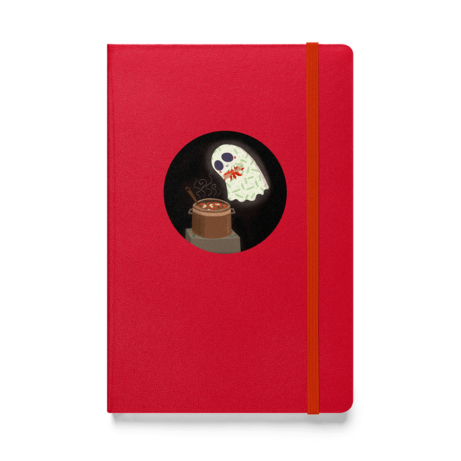 Little Ghost Chili Chef - Recipe Book - Hardcover Notebook product image (4)