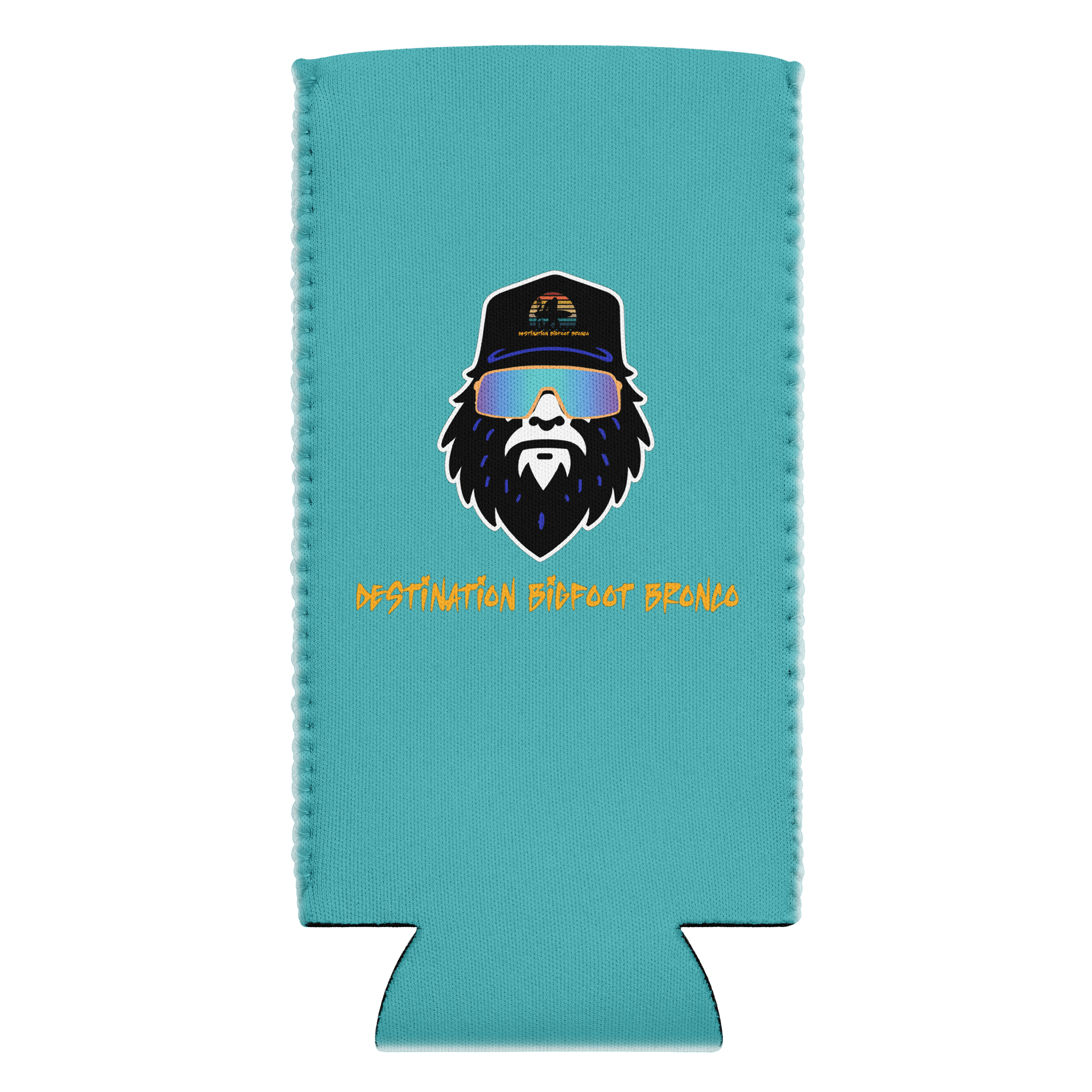 The Sasquatch Sipper (Teal) 12OZ Regular or 12OZ Slim Coozie product image (20)