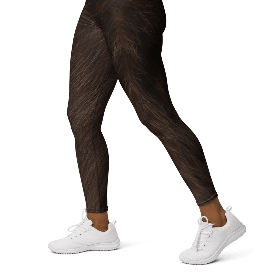 Havana Brown Cat Yoga Leggings product image (5)
