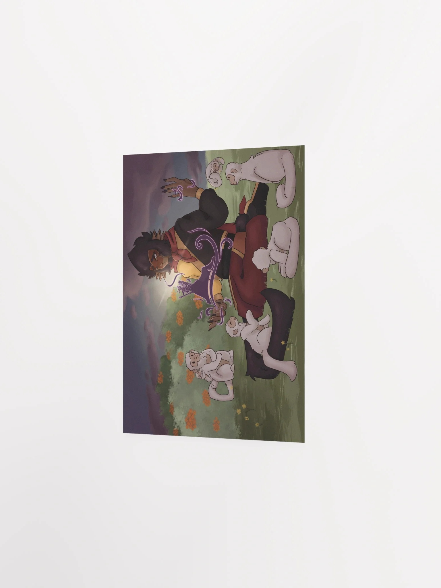 Macaque with Monkeys print product image (2)