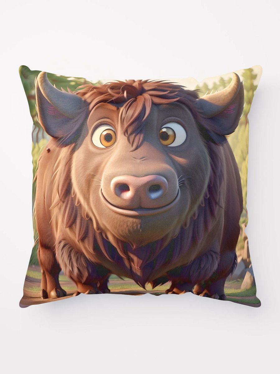 Endangered Species - Mexico - Bison All-Over Print Pillow product image (1)