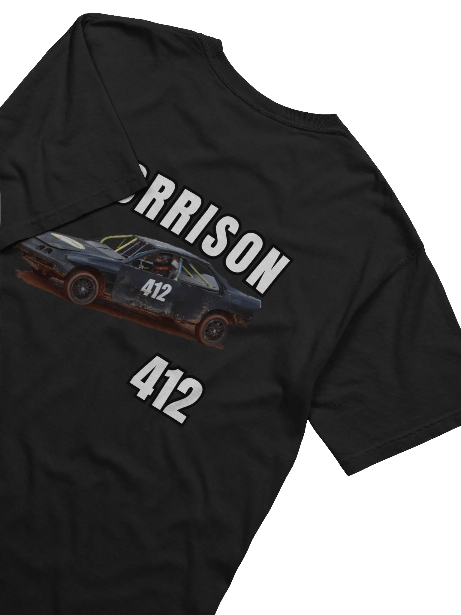 Lance Morrison 412 Dirt Racing Premium T-Shirt product image (4)