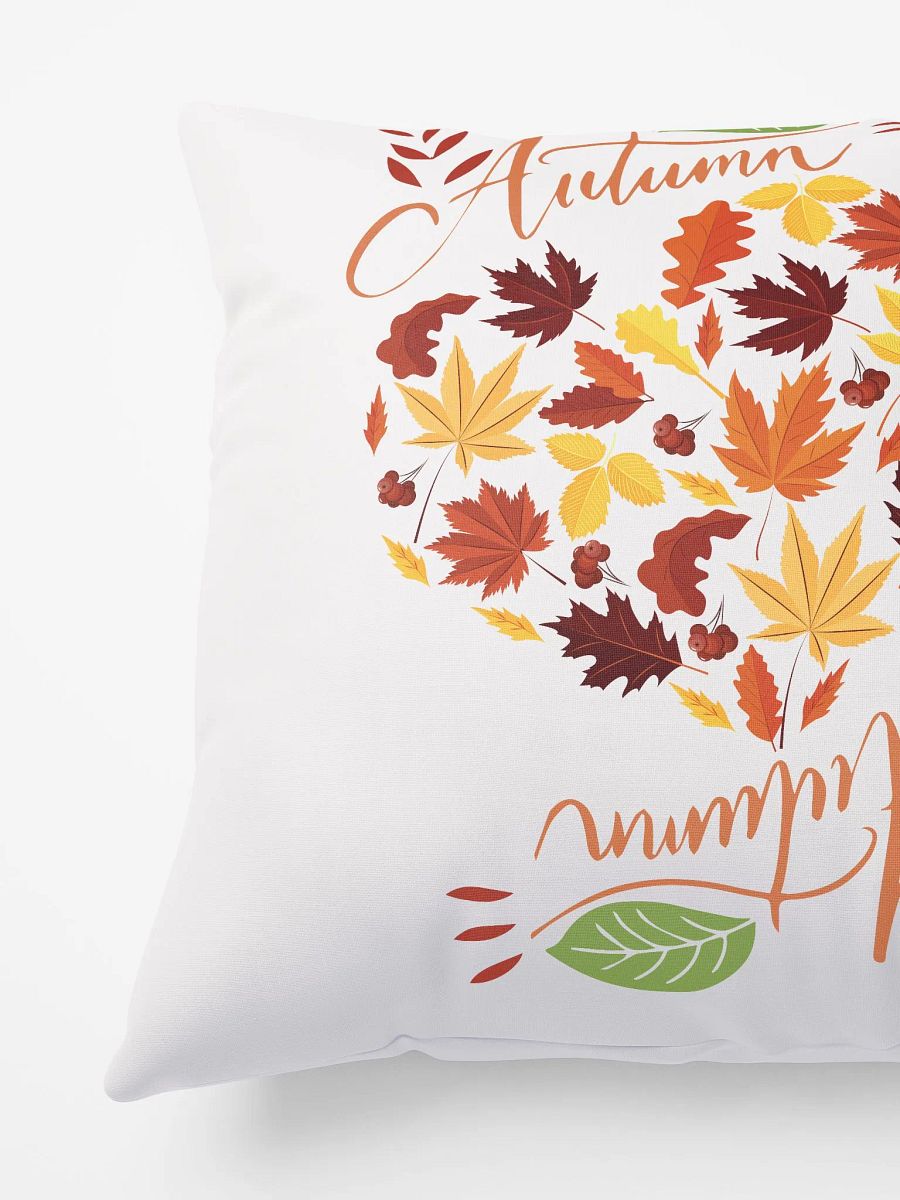 Autumn Leaf Heart Pillow product image (5)