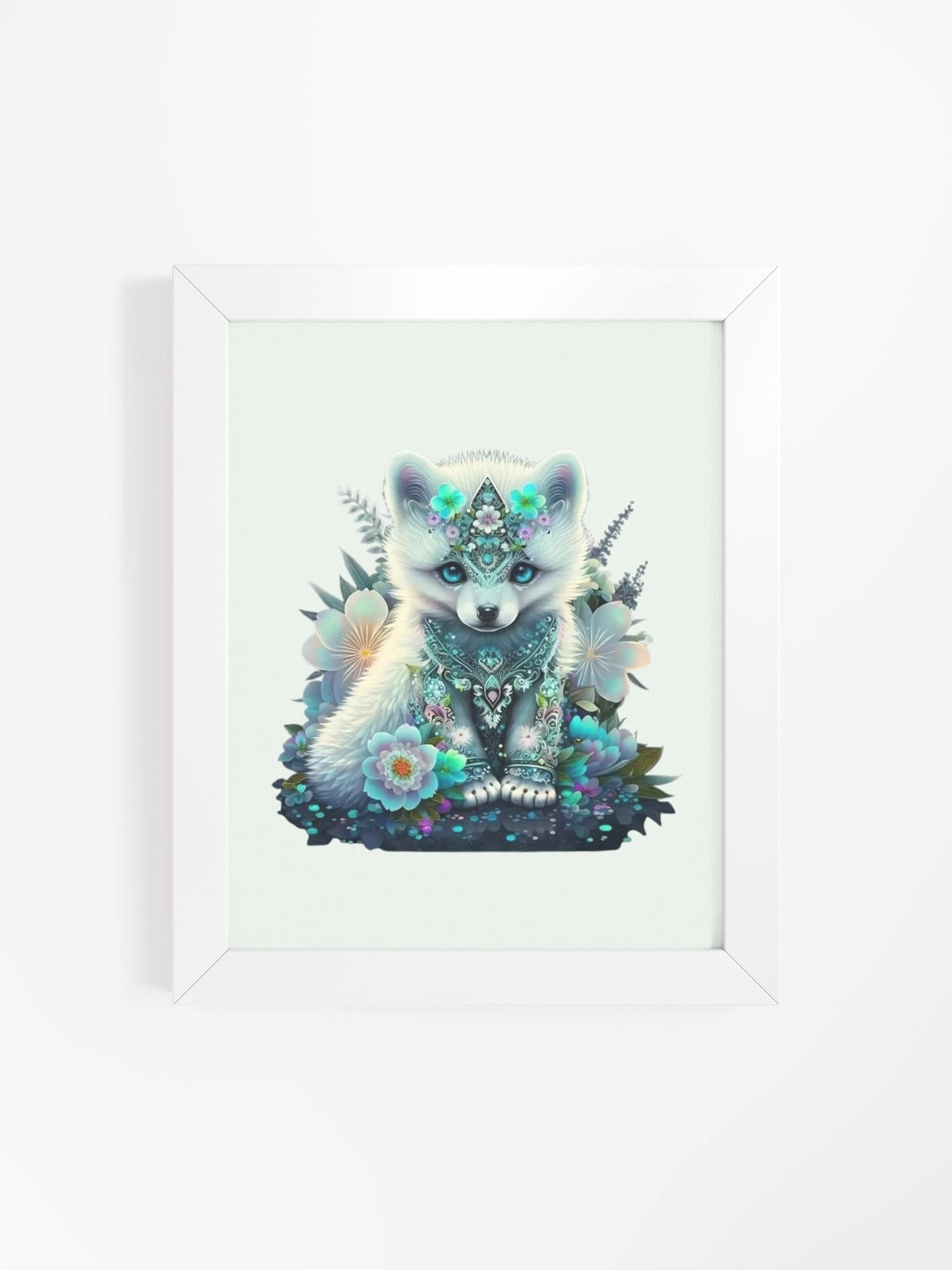 Whimsical Fox Fantasy Framed Poster product image (4)