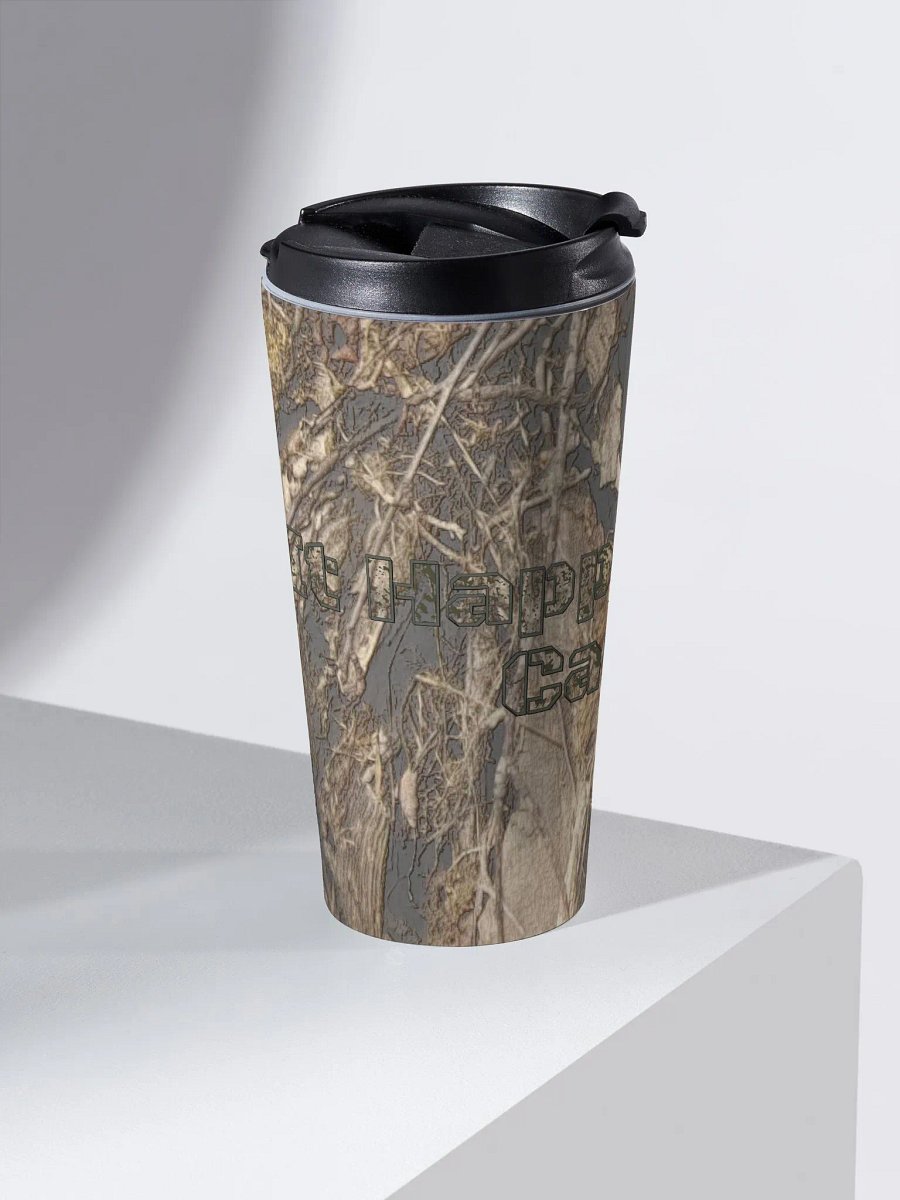 Stainless Steel Travel Mug - Dead Split - It Happennnns Camo product image (2)