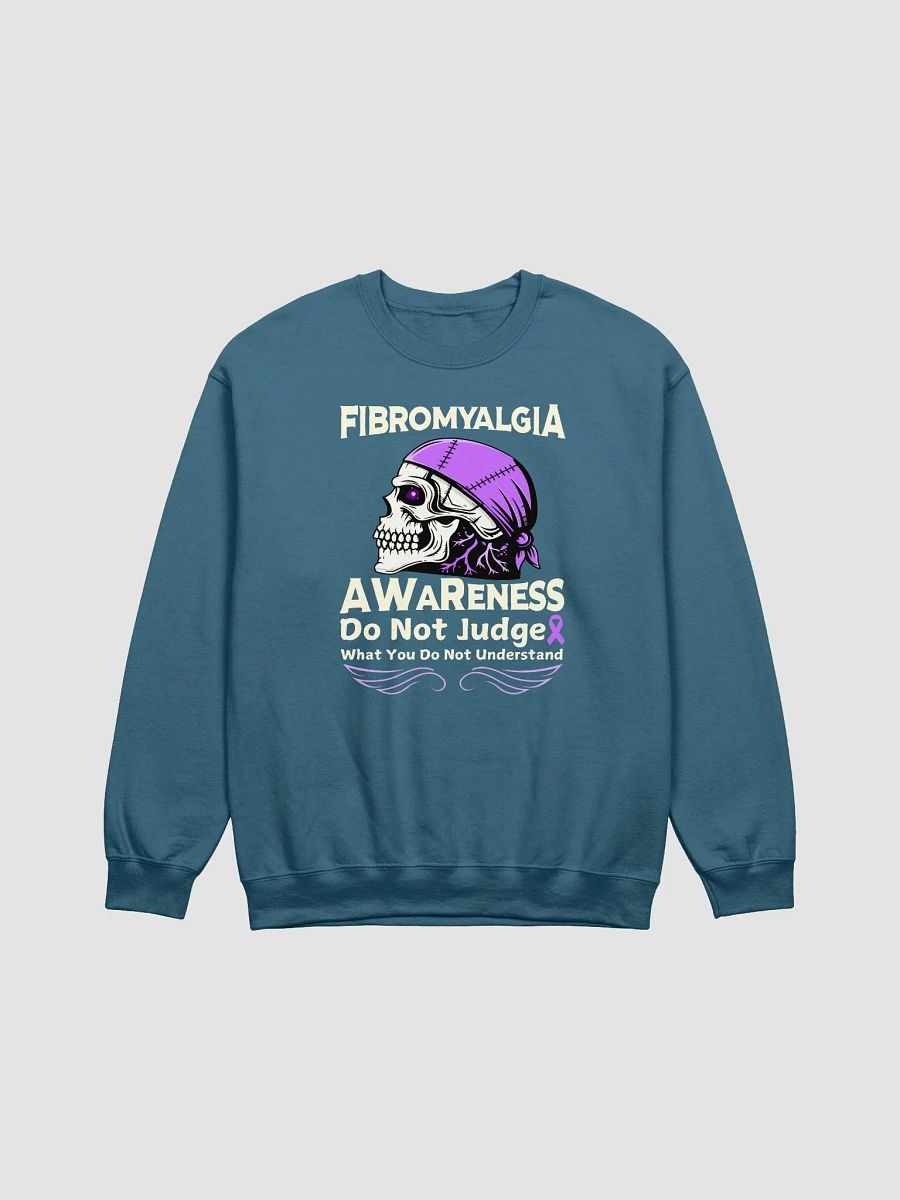 Fibromyalgia Awareness Sweatshirt - Don't Judge What You Don't Understand product image (1)