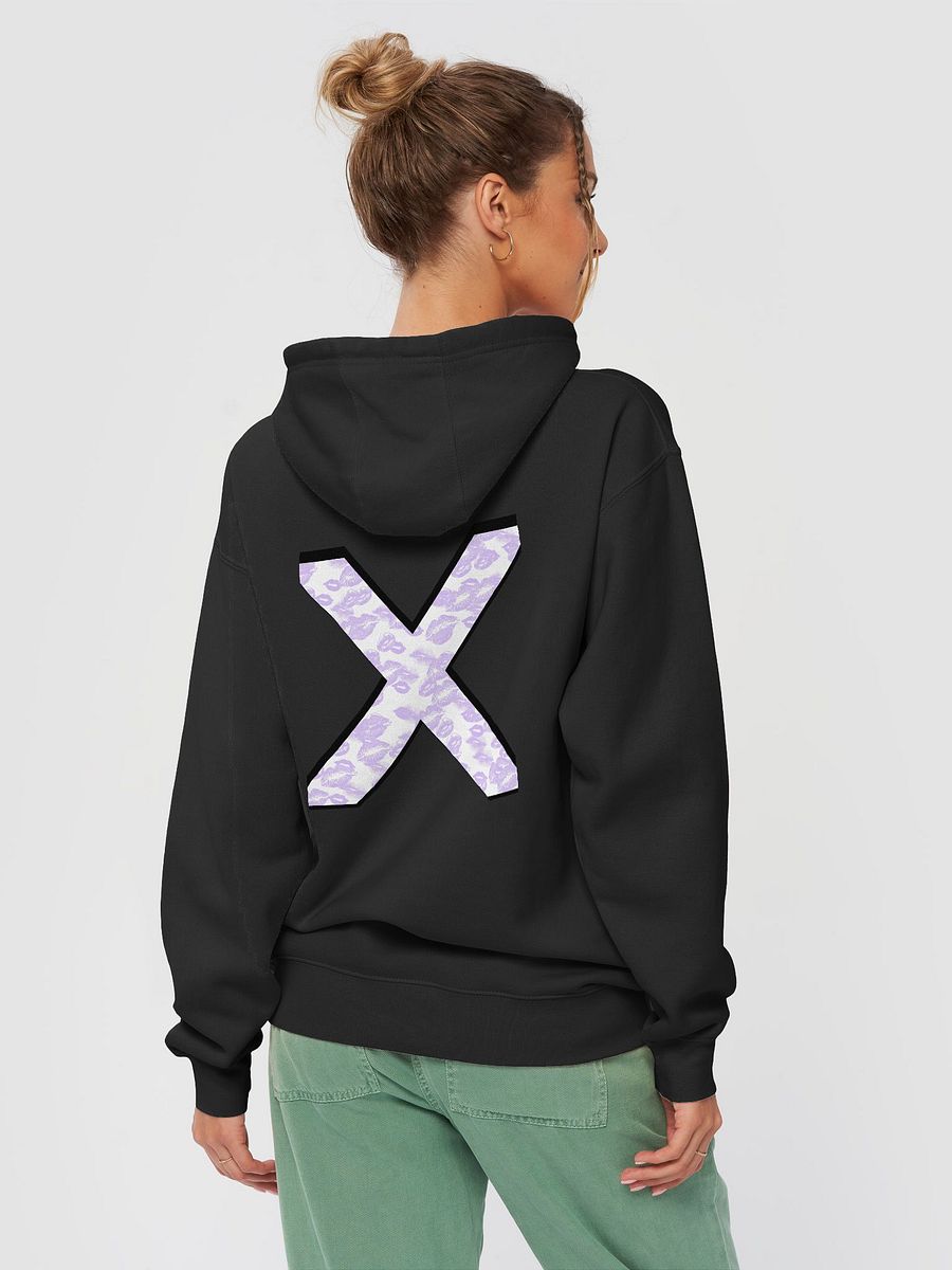 White X Lilac Lipstick Kisses Hoodie product image (26)