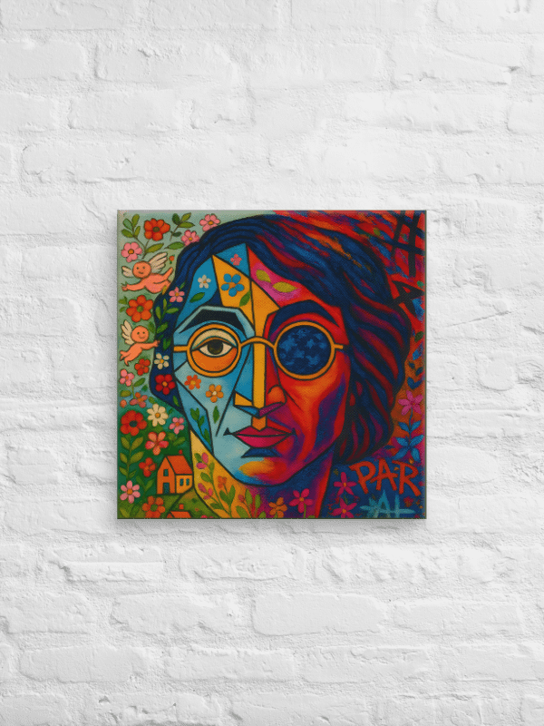 Lennon in Bloom – Spring Graffiti Meets Cubist Whimsy product image (4)