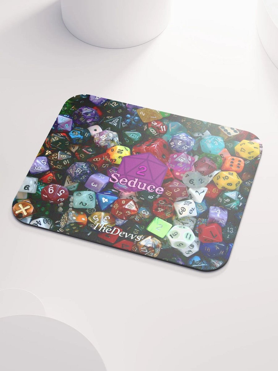Simple Dice Mouse Pad product image (3)