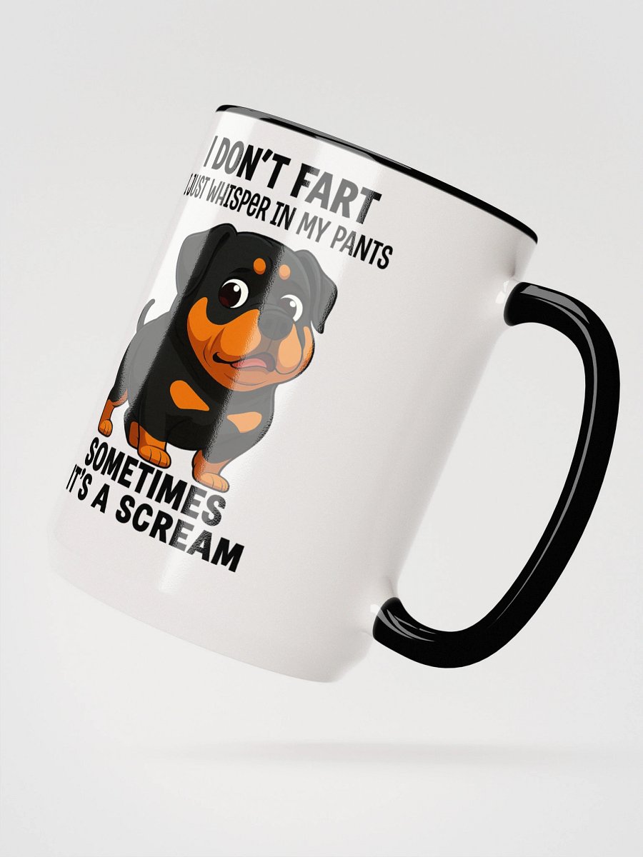 Farting Rottweiler Ceramic Mug product image (3)