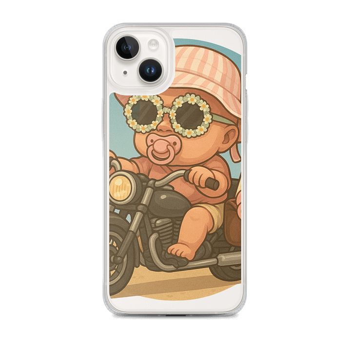 Baby Biker Adventure iPhone® Case product image (1)