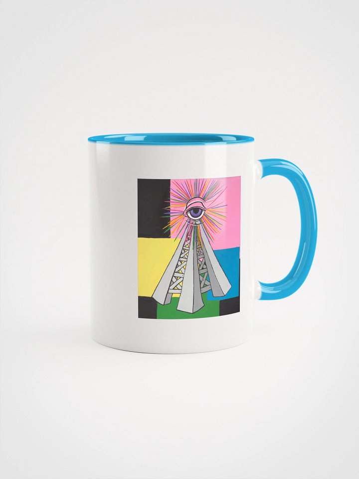 Blue PWR Radio Tower Mug product image (1)