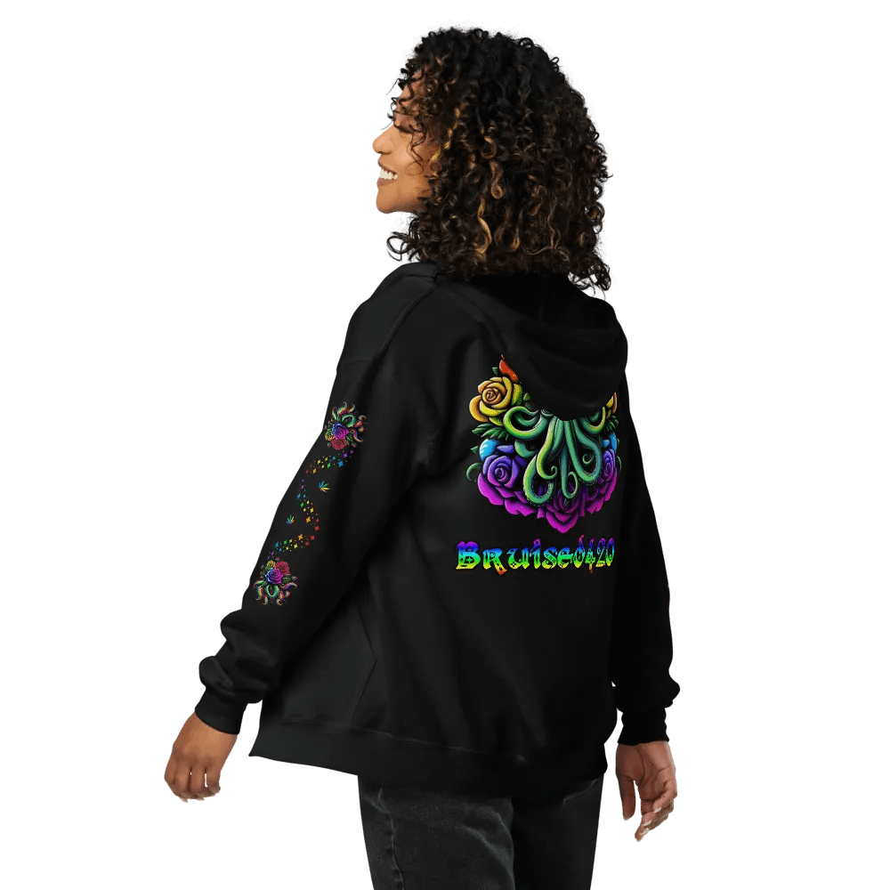 PRIDE Cthulhu Royalty Hoodie Zip-Up (Lots of Colors!) (Up to 5xl!) product image (52)