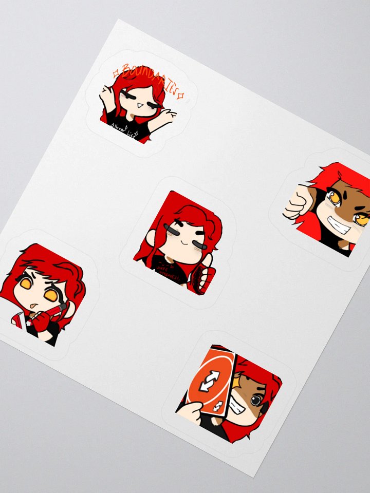 Jihye Stickers by GlitchedAstral product image (5)