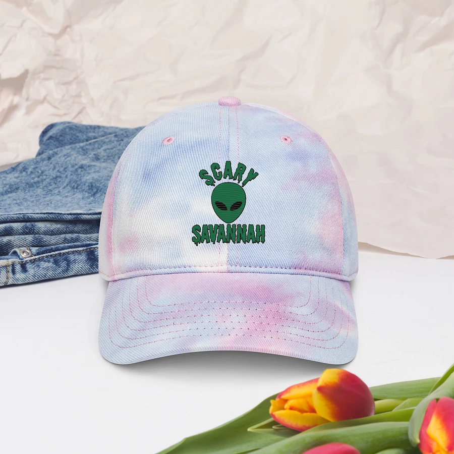 Scary Savannah Alien Tie Dye Hat product image (55)