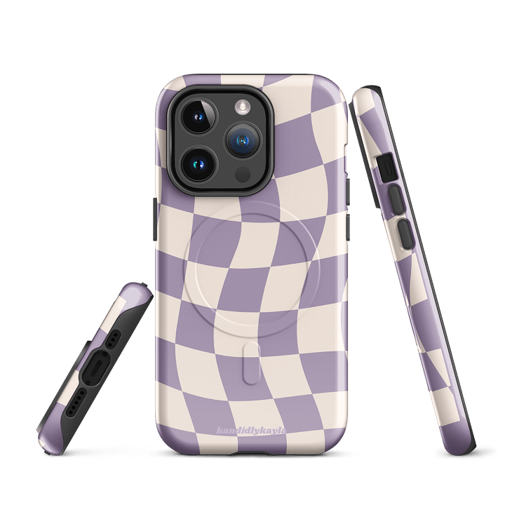 Wavy Checks (purple) product image (3)