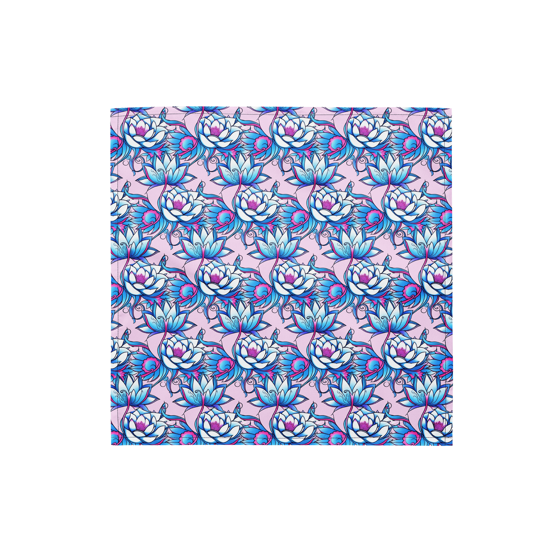 Blue Lotus Bloom - Bandana product image (1)