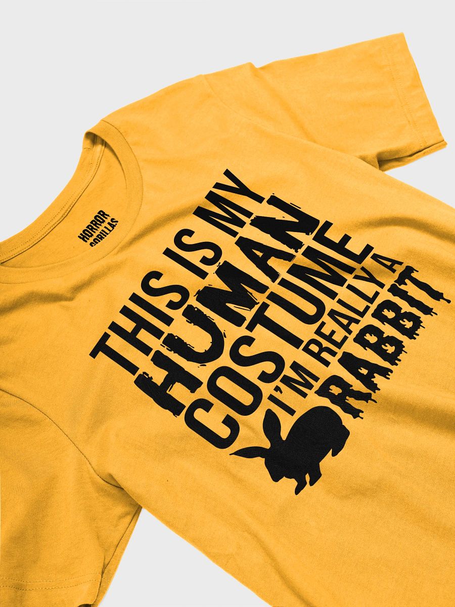This Is My Human Costume I'm Really A Rabbit Funny Halloween T-Shirt product image (13)