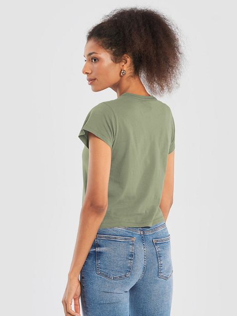 Photo showing Cotton Heritage Women's High-Waisted Tee