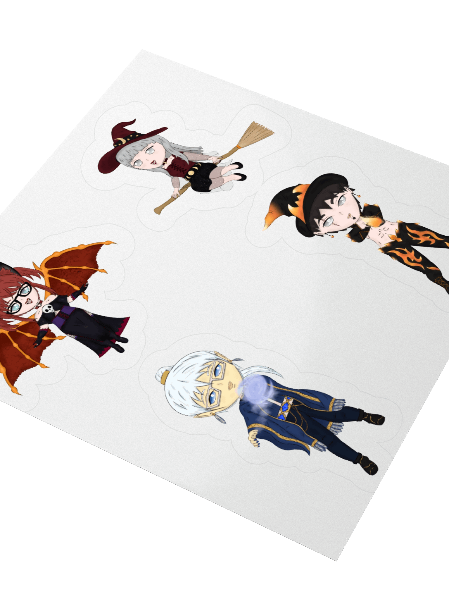 Witch Sticker Set | Choco, Kagami, Haruto, Itachi product image (9)