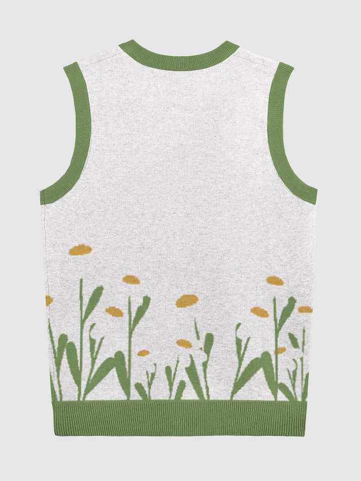 Everything is coming up Daisy's Knitted V-Neck Vest (Exclusive) product image (2)