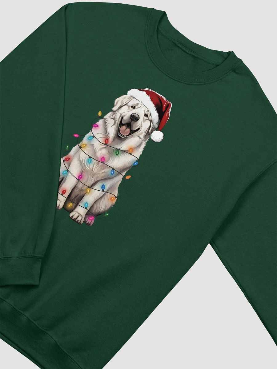 Funny Great Pyrenees Christmas Sweatshirt for Great Pyrenees Paw-rents product image (9)