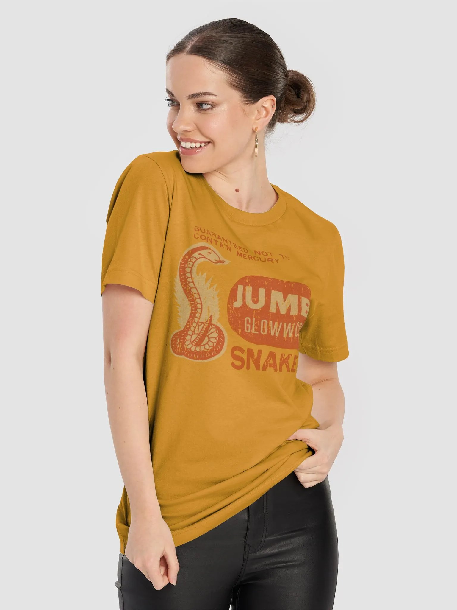 Jumbo Glowworms Snakes Tshirt product image (8)