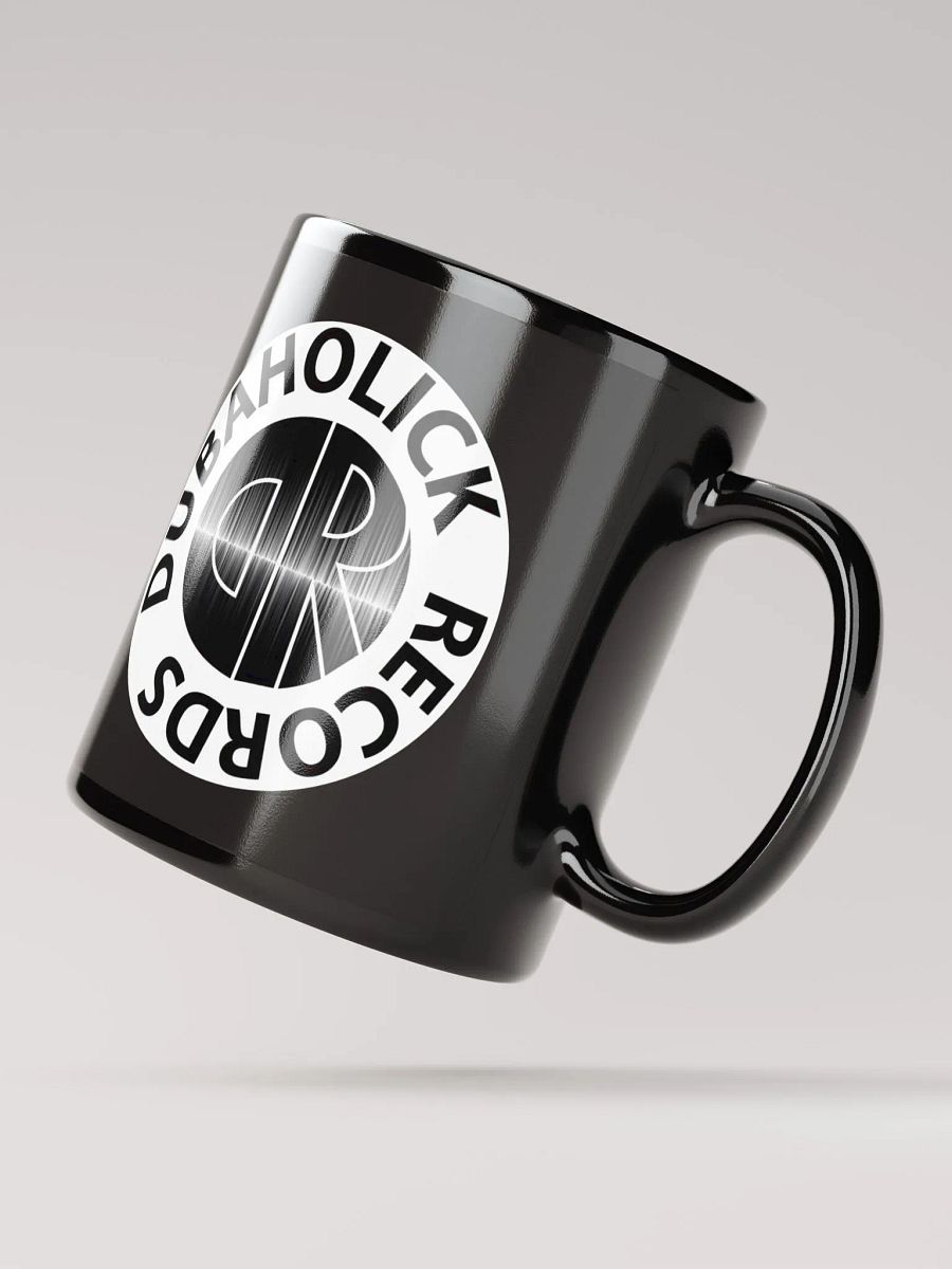 DR Circle Black Glossy Mug product image (3)