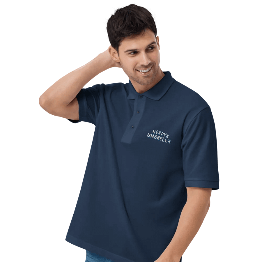 Nerdy's Royal & White Polo product image (17)