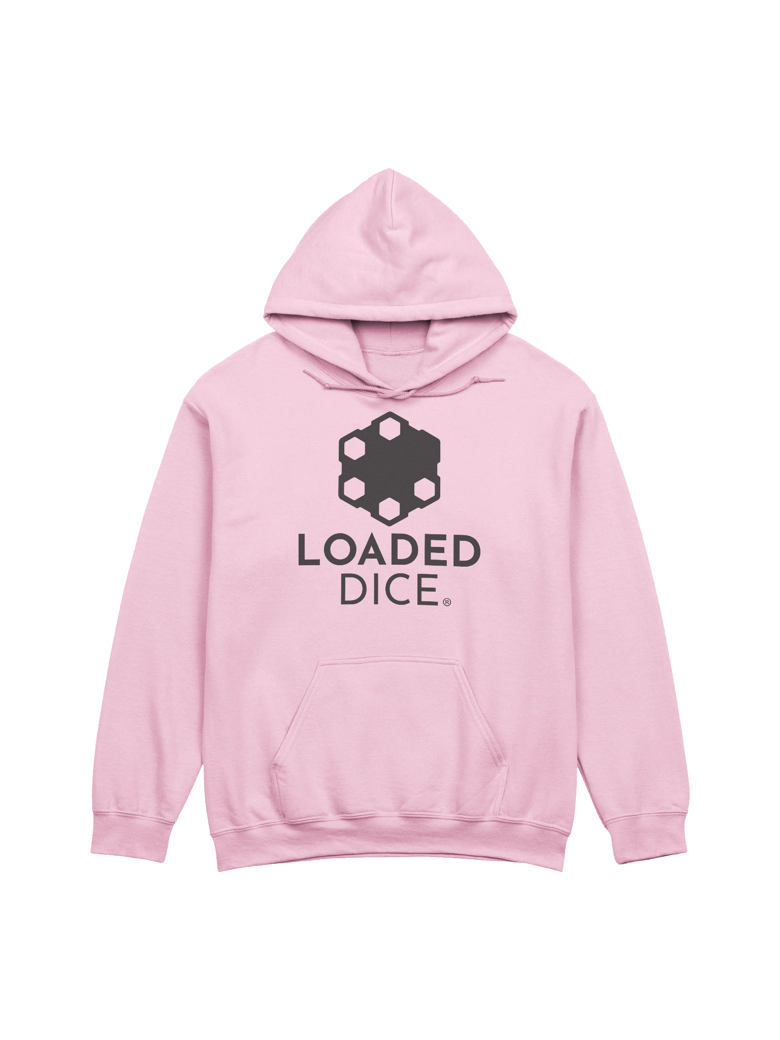 Loaded Dice Graphic Hoodie Pink product image (1)