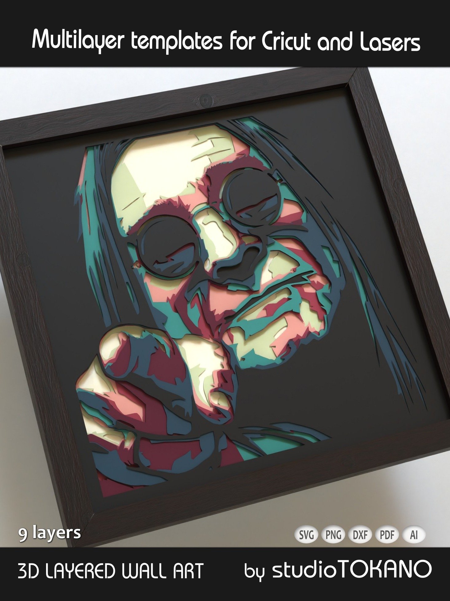 Ozzy Multi layered Shadowbox product image (2)