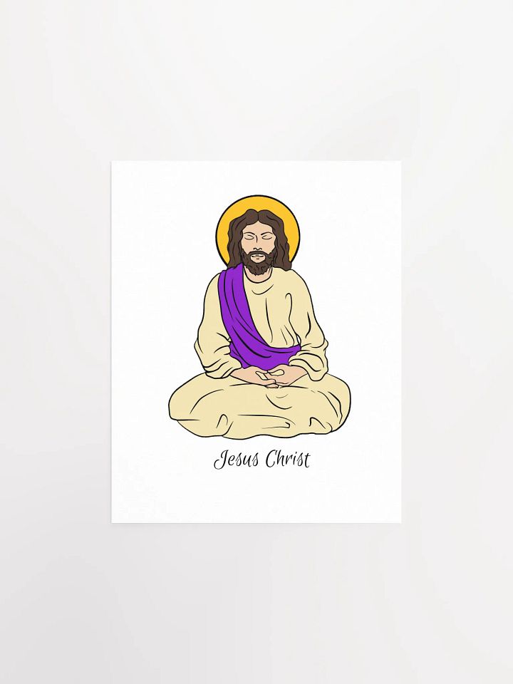 Jesus Meditating 8x10 Print product image (1)