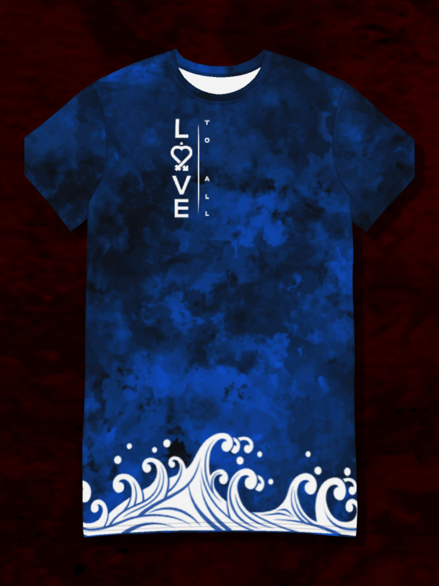 L2A Blue Wave Women's T-Dress product image (1)