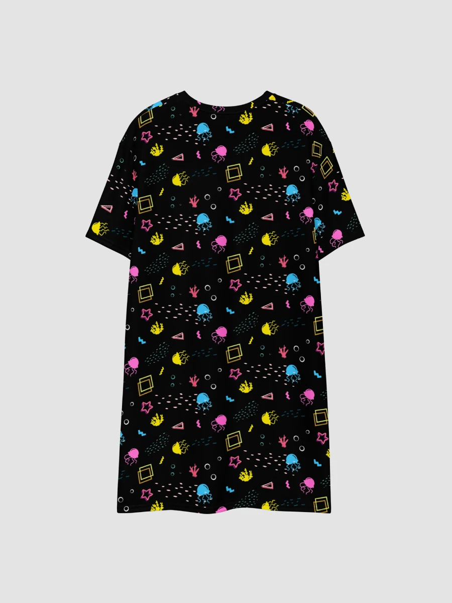 Shifty Seas dark pattern t-shirt dress product image (5)