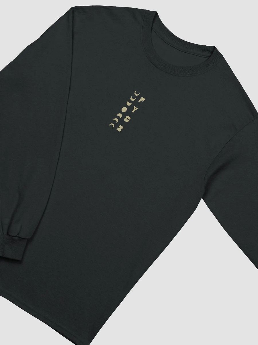 Moon Phase cotton Long Sleeve graphic t-shirt product image (3)