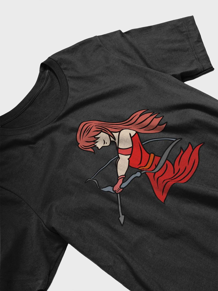 Beautiful archer girl in red product image (15)