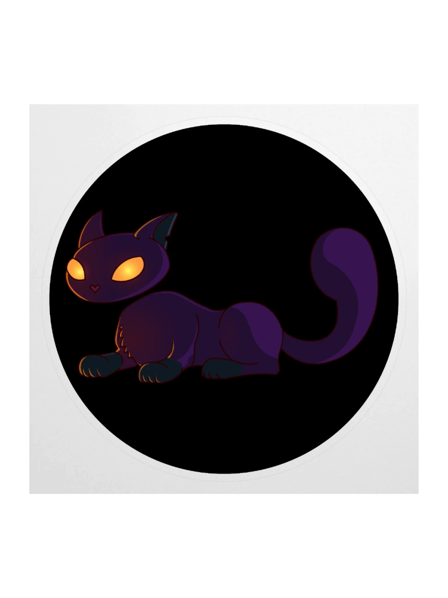 Infernal cat - Sticker product image (1)