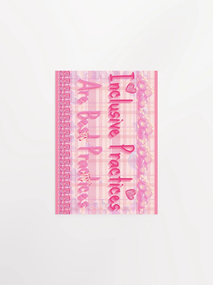 Hands Off DEIA, Inclusive Practices are Best Practices, Protest Poster product image (4)