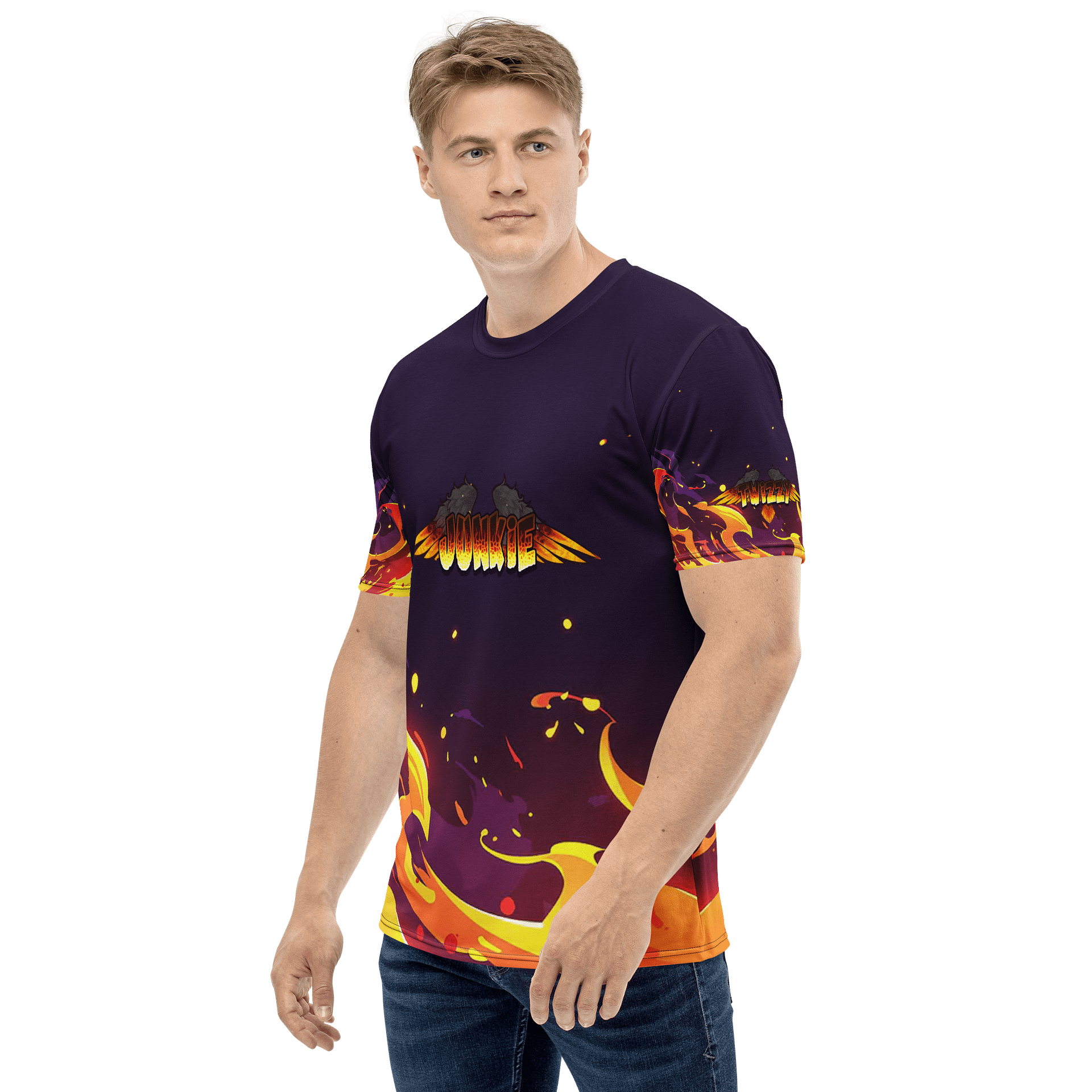 Fiery Resolve – All-Over Print Shirt product image (3)