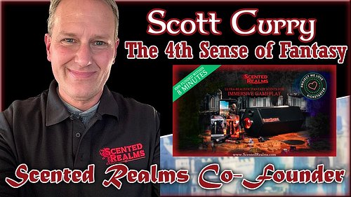 Just a reminder - Today LIVE at 6pm CST we will be talking to Scott Curry from Scented Realms about bringing scent into TTRPG...