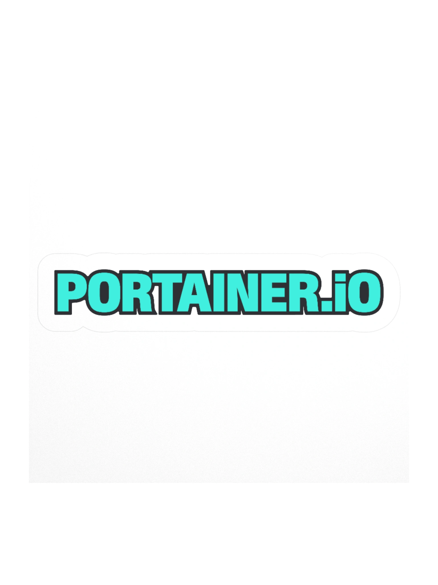 Sticker - Portainer.io Teal product image (1)