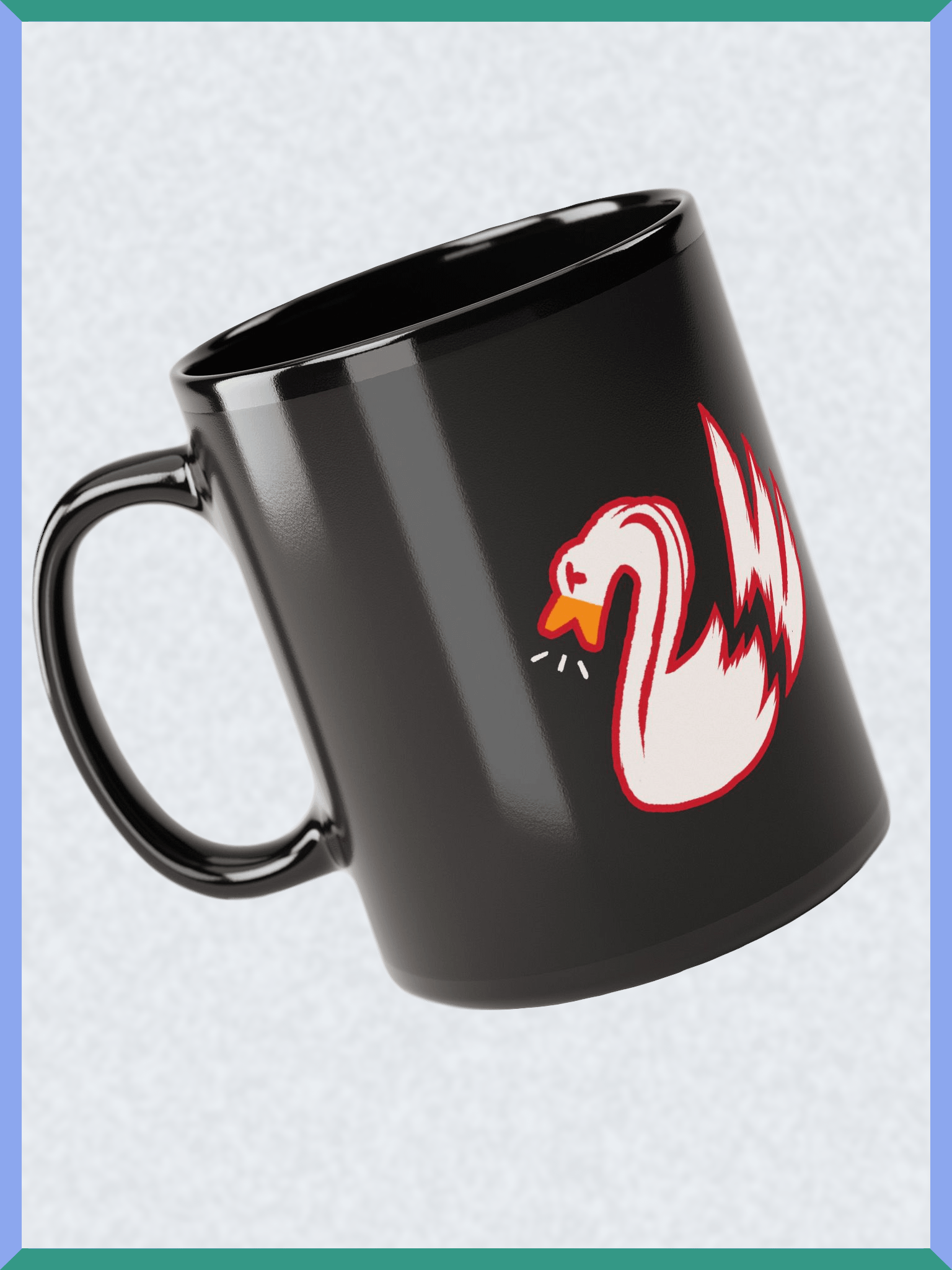Silly Goose - Glossy Black Mug product image (2)