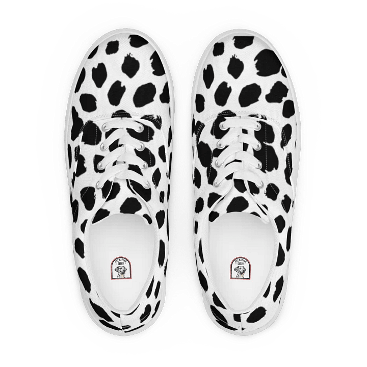 Men's Dalmatian Lace-Up Canvas Shoes product image (1)