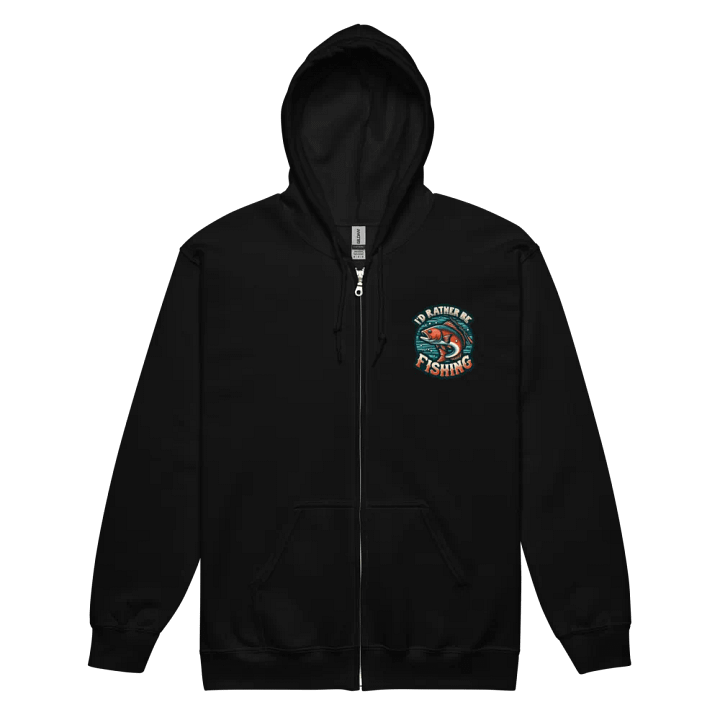 I'd Rather Be Fishing Printed Hoodie product image (2)