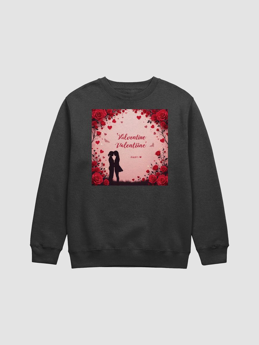 "T-shirt Romantique Saint-Valentin - Design Amour et Roses pour Couples" product image (1)