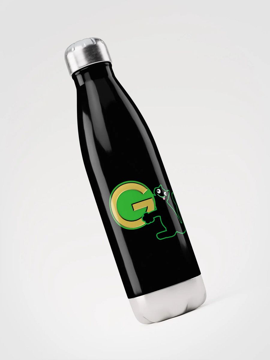 Aluminium Water bottle - Derpcat With Old Logo product image (4)