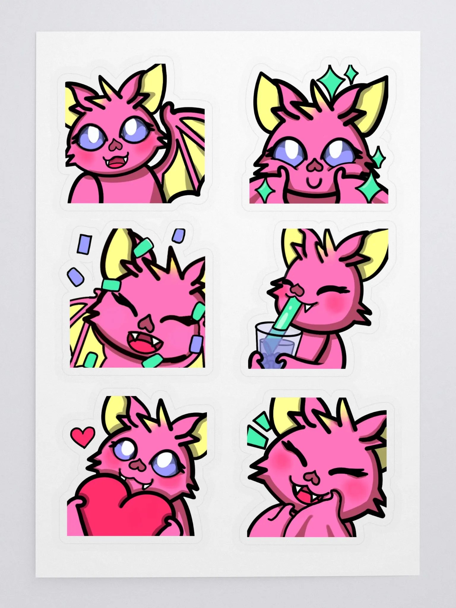 Happy Batty Sticker Sheet product image (3)